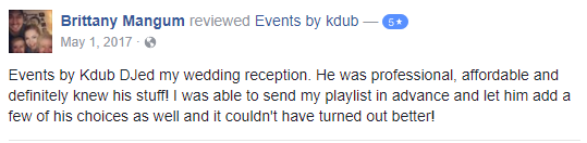 DJ Kdub, MC, DJ, Music, Oregon, Entertainment, Receptions, Weddings, Speaker system, Reviews